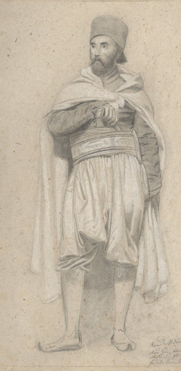 Turkkilainen soturi, 1843. tekijältä Niels Simonsen