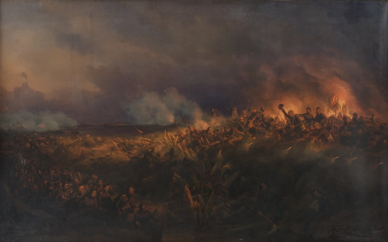 Myrsky Frederiksstadissa 4. lokakuuta 1850 tekijältä Niels Simonsen