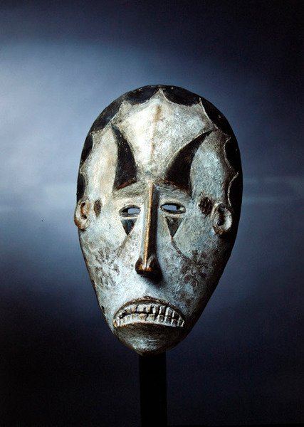 Mawo Mask, Ibo (puu ja maali) tekijältä Nigerian