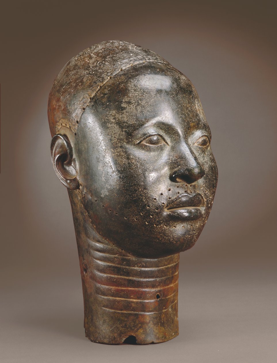 Onin päällikkö, Ife, 1100-1400-luku (sinkkimessinki) tekijältä Nigerian
