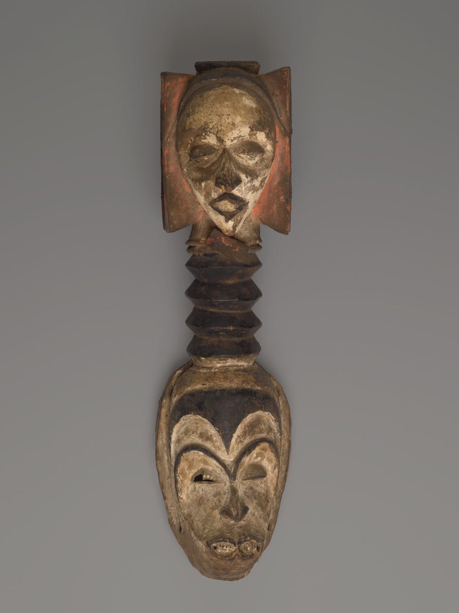 Okorossia Mask, Igbo (puu, pigmentti) tekijältä Nigerian School