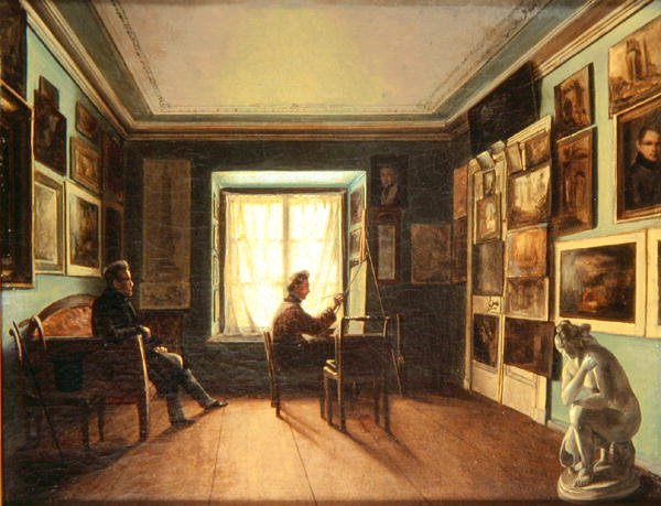 Painters Studio, n. 1820 tekijältä Nikita Zaytsev