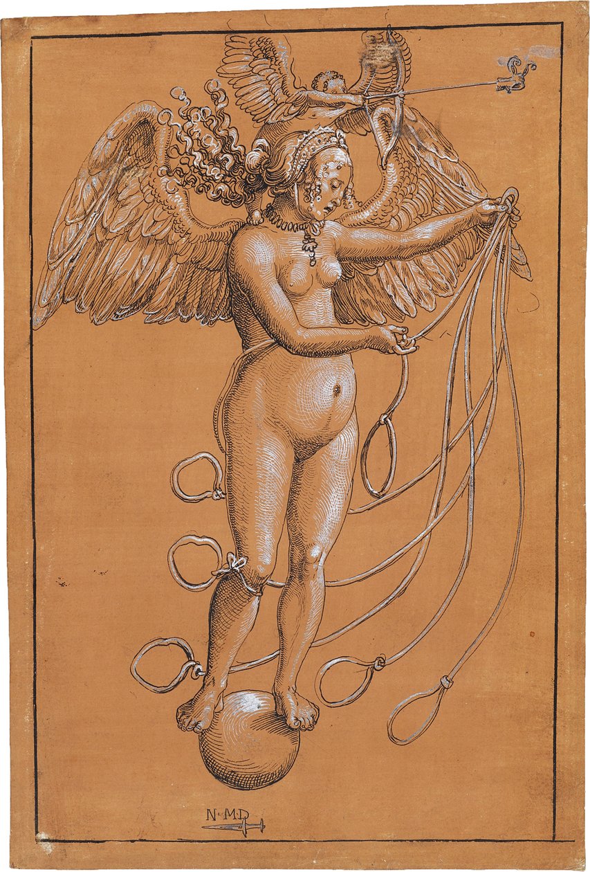 Frau Venus, c. 1512. tekijältä Niklaus Manuel
