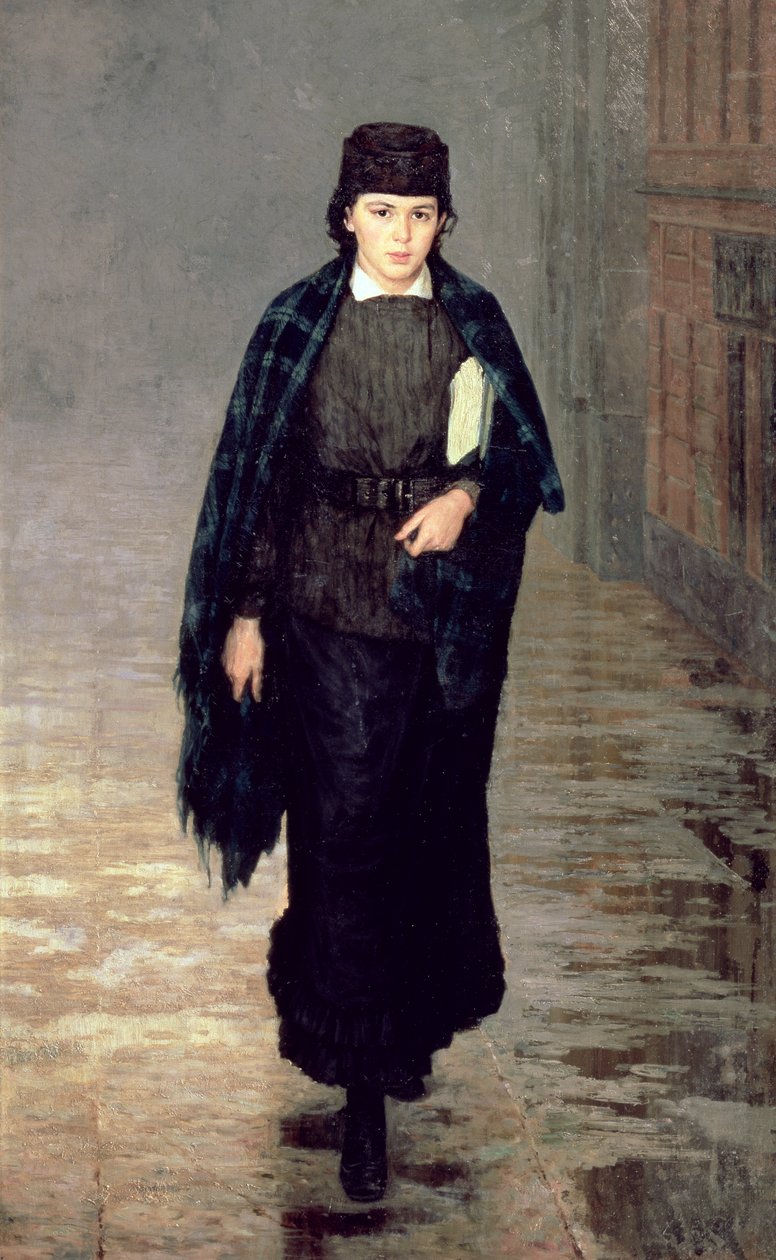 Opiskelija, 1883 tekijältä Nikolai Aleksandrovich Yaroshenko