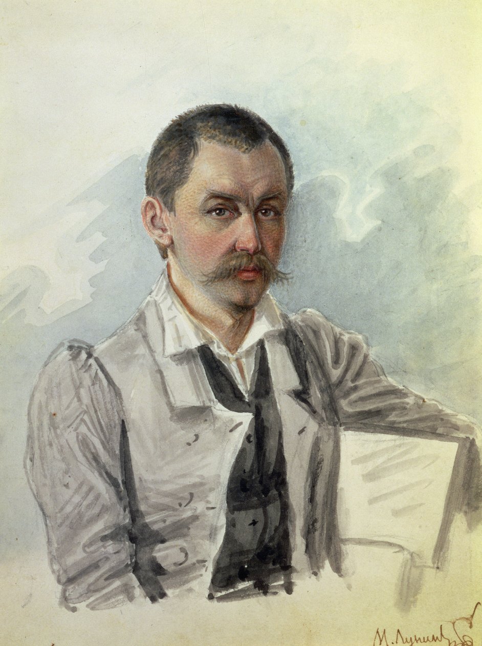 M. Luninin (1787-1845) muotokuva Peter Prison, 1836 tekijältä Nikolai Alexandrovich Bestuzhev