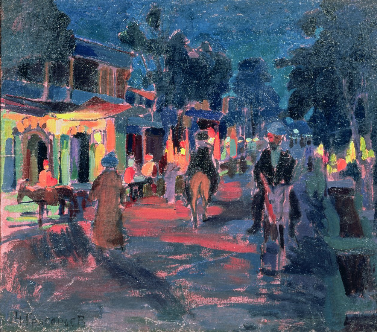 Yökahvila, 1910-luku tekijältä Nikolai Grigoryev