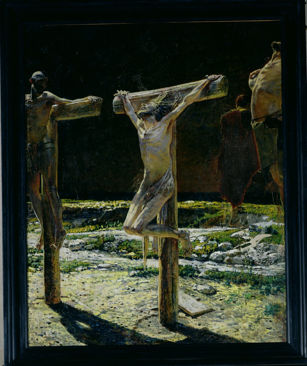 Ristiinnaulitseminen eli Golgata, 1893 tekijältä Nikolai Nikolaevich Ge