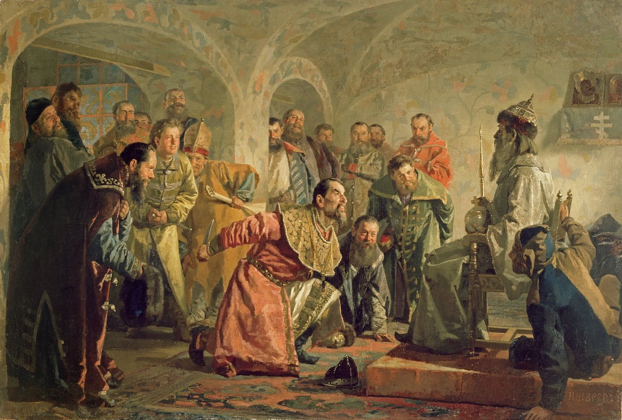 Oprichnina Ivan IV:n hovissa (1530-84) tekijältä Nikolai Vasilievich Nevrev