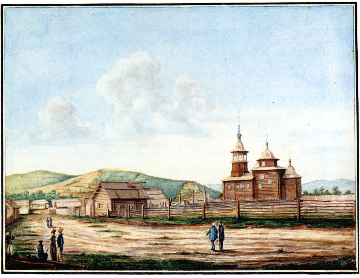 Chitan kirkko, 1829-1839 tekijältä Nikolai Alexandrovich Bestuzhev