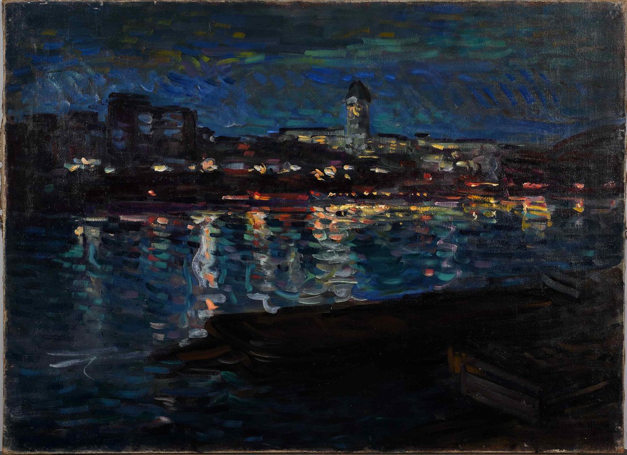 Seine yöllä, n. 1905. tekijältä Nikolai Alexandrovich Tarkhov