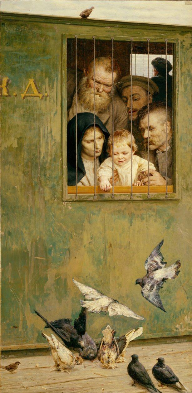 Elämä on kaikkialla, 1888 tekijältä Nikolai Alexandrovich Yaroshenko
