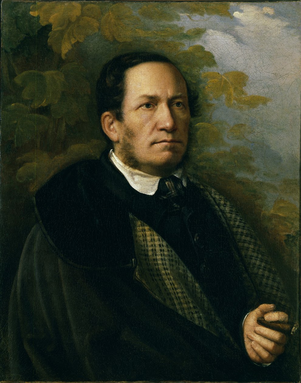 Valerian Žadovskin muotokuva, 1843 tekijältä Nikolai Andreevich Lavrov