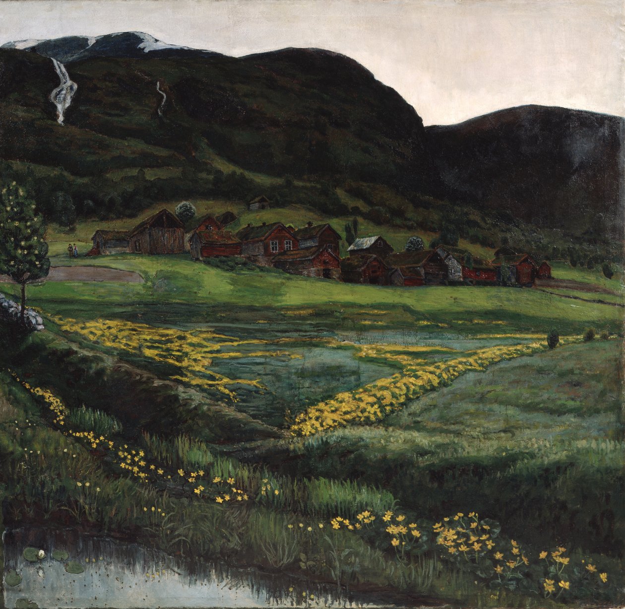 Kesäkuun yö ja leinikkiyö tekijältä Nikolai Astrup