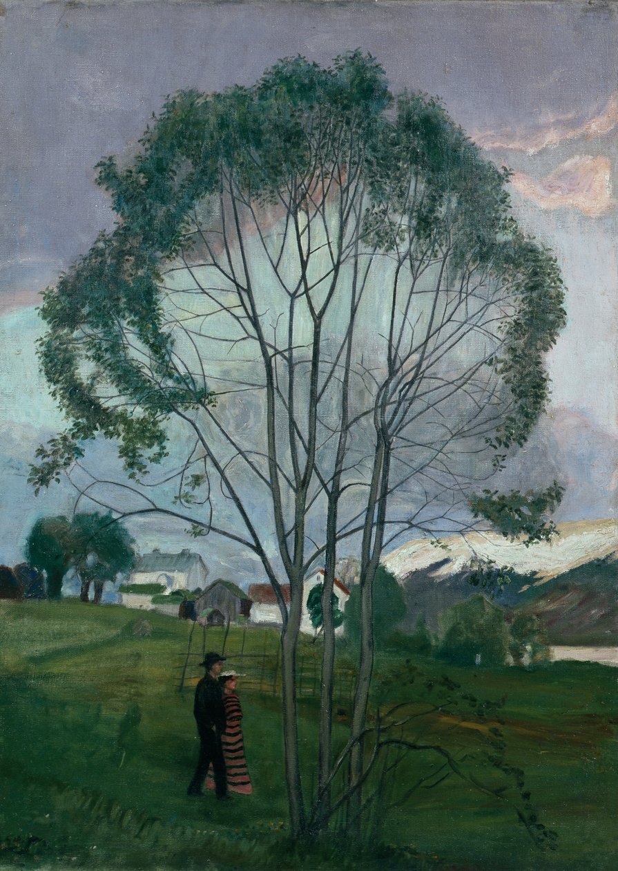 Kesäkuun yö ja kuohkea puu tekijältä Nikolai Astrup