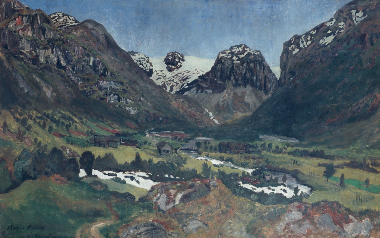 Kesäkuun yö vuoristokylässä tekijältä Nikolai Astrup