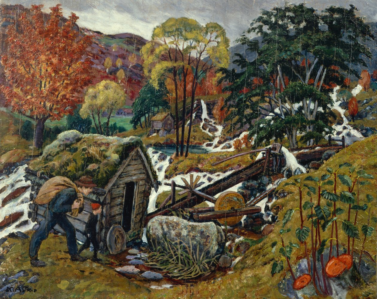 Naisten gong tekijältä Nikolai Astrup