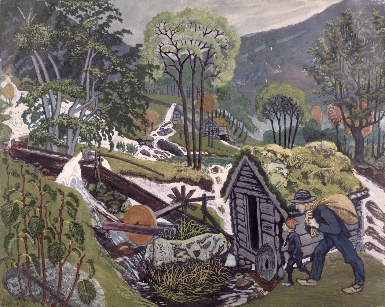 Kvennagongin vesi tekijältä Nikolai Astrup