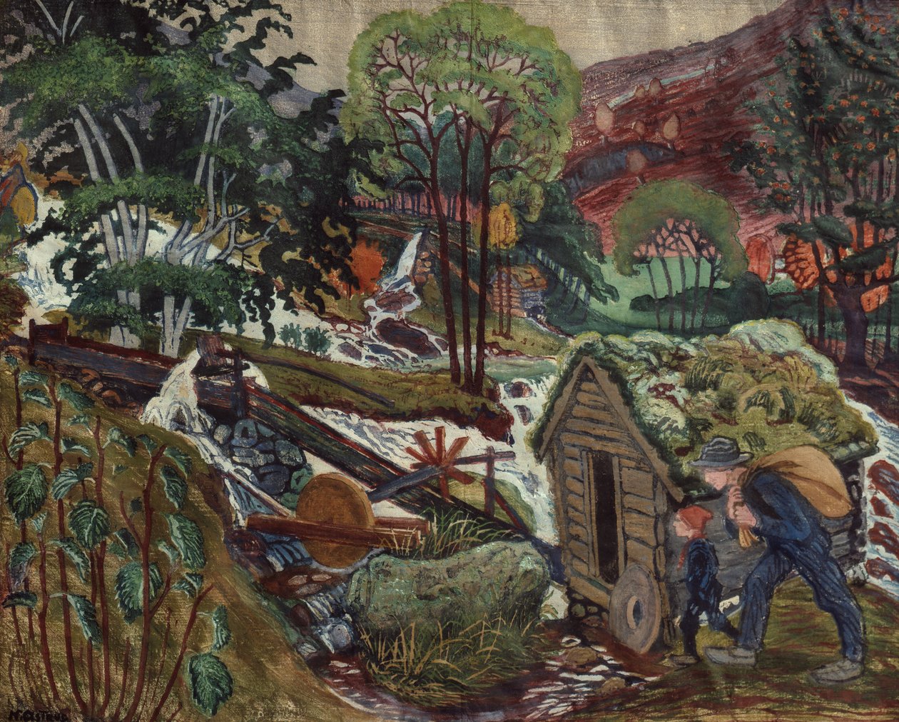 Kvennagongin vesi tekijältä Nikolai Astrup