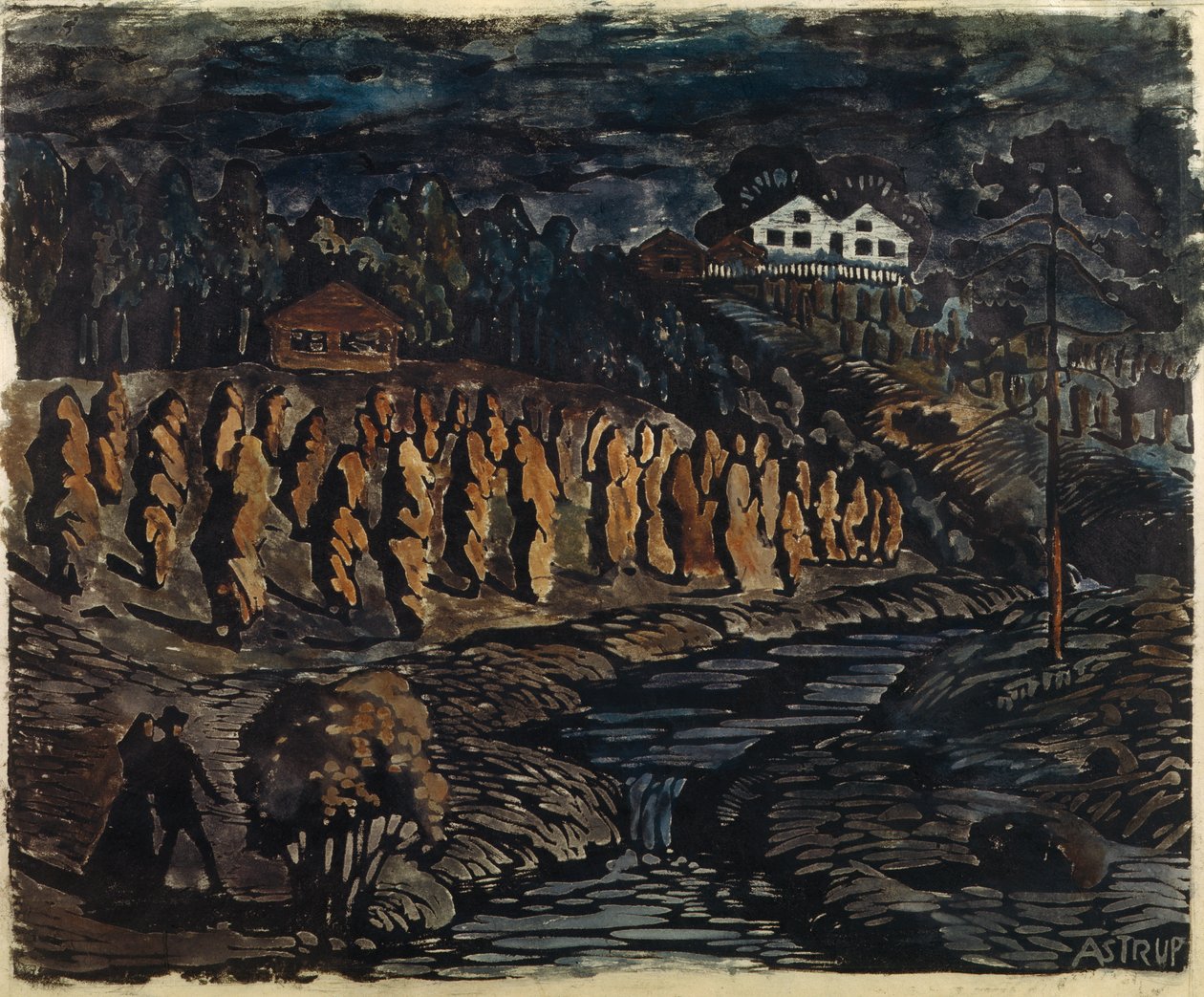 Isot vyöt tangossa tekijältä Nikolai Astrup