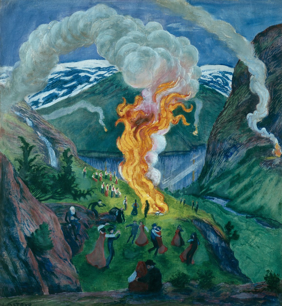 Juhannus tuli tekijältä Nikolai Astrup