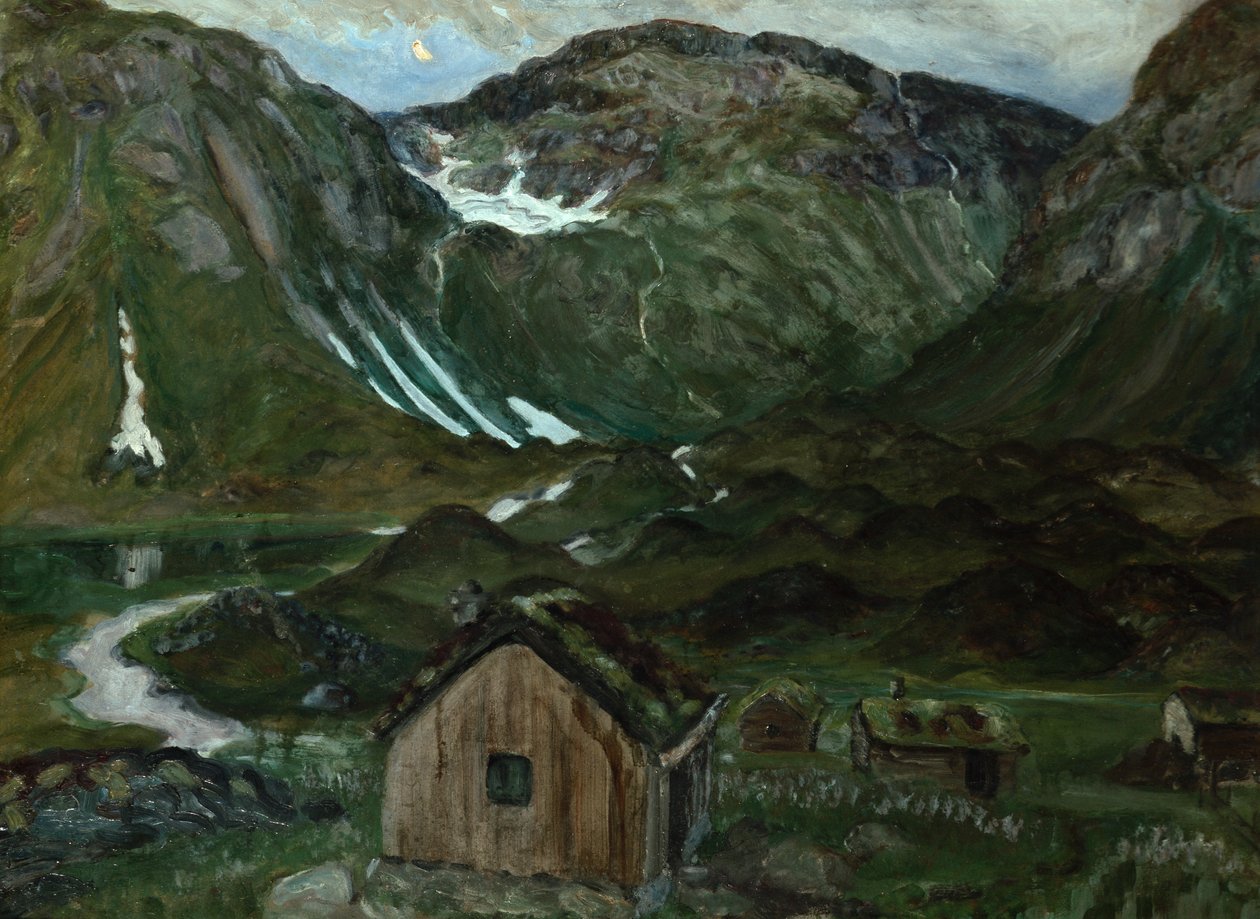 Laitumet kuunvalossa tekijältä Nikolai Astrup