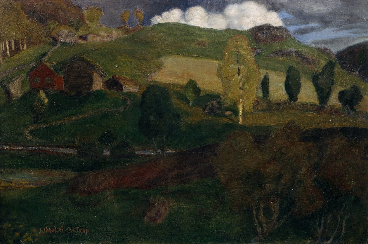 Kevät ilta tekijältä Nikolai Astrup