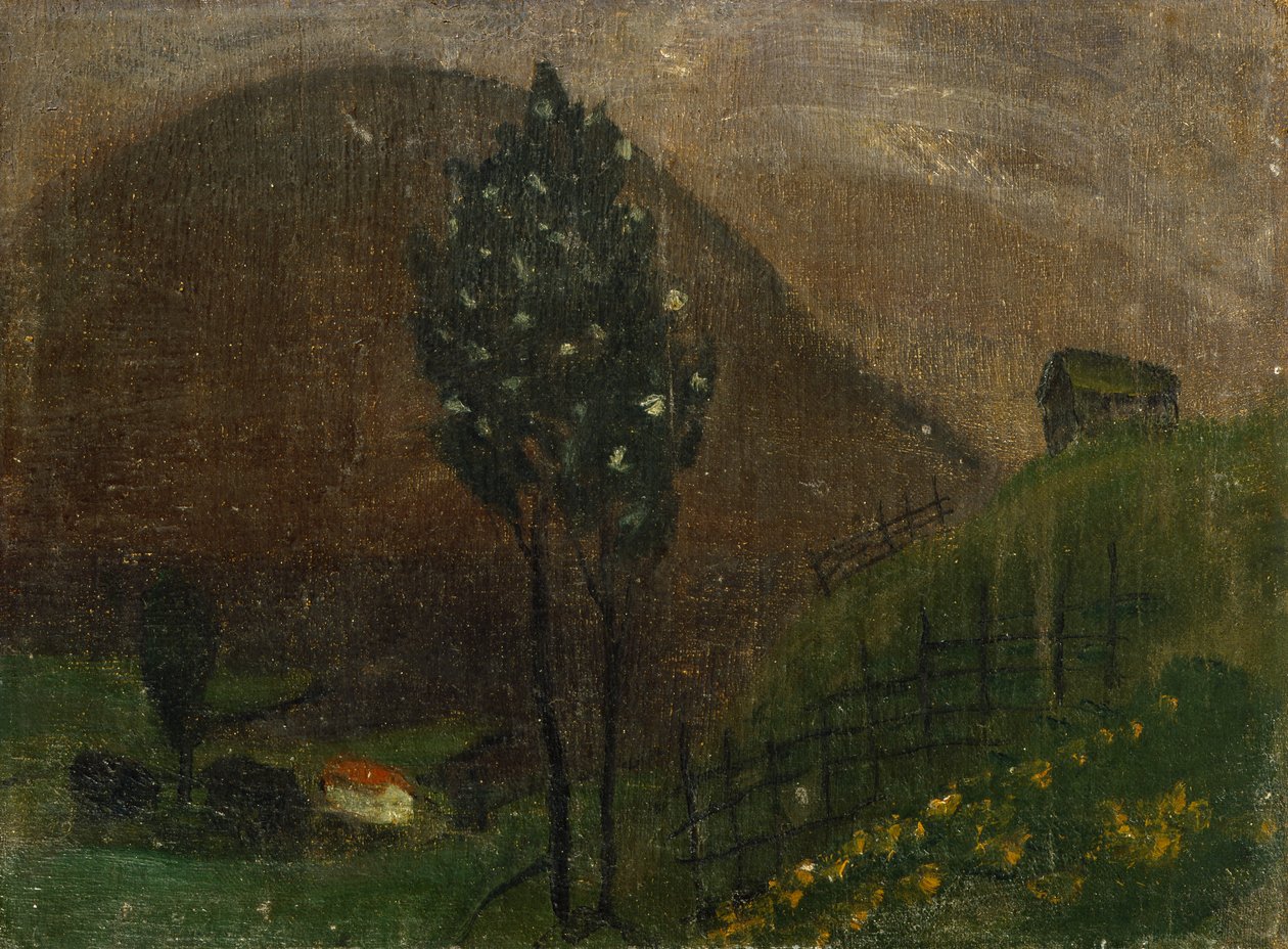 Kevät maisema tekijältä Nikolai Astrup