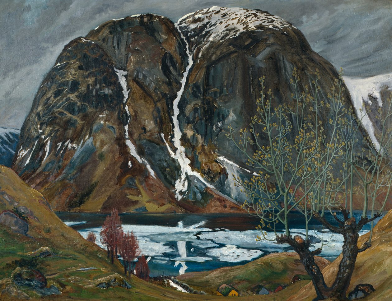 Kevätsula mäen alla tekijältä Nikolai Astrup