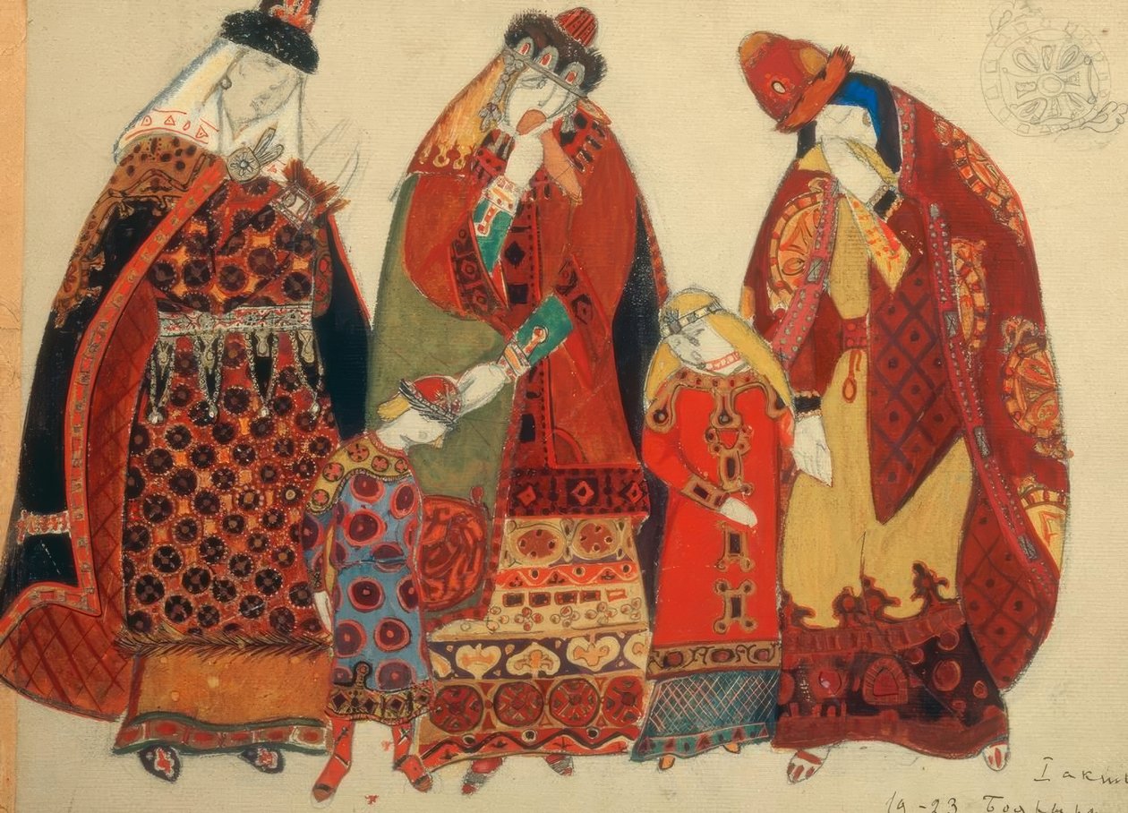 Borodin, ruhtinas Igor / Roerichin hahmot tekijältä Nikolai Konstantinowitsch Roerich