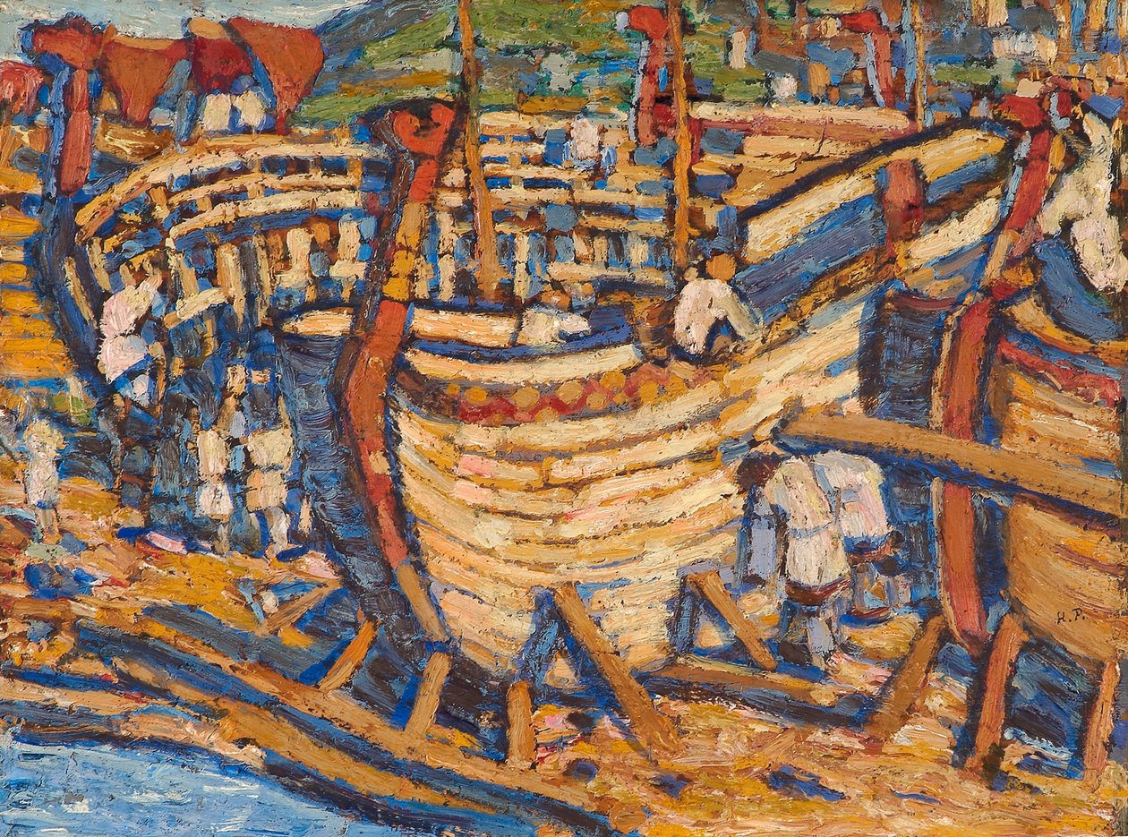 Laivojen rakentaminen. Tutkimus, 1903 tekijältä Nikolai Konstantinowitsch Roerich