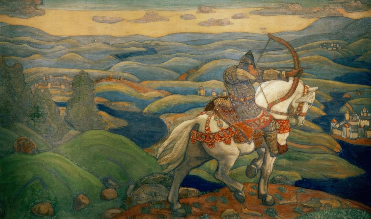 Ilja Muromets tekijältä Nikolai Konstantinowitsch Roerich
