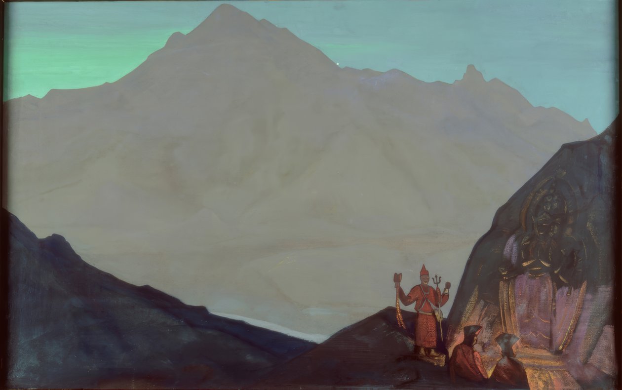 N.K.Roerich, Chenrezig, Länsi-Tiibet tekijältä Nikolai Konstantinowitsch Roerich