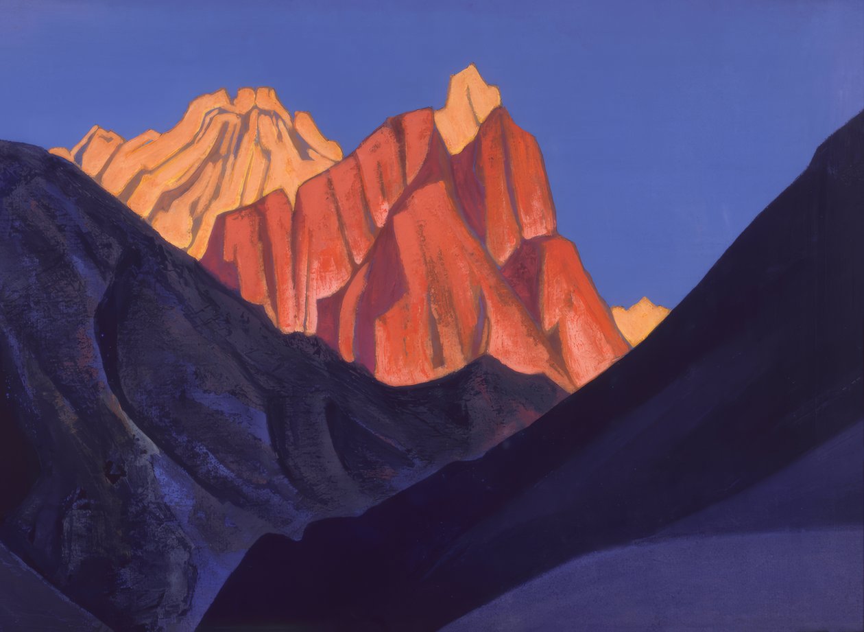 N.K.Roerich, Himalajan vuoristo. tekijältä Nikolai Konstantinowitsch Roerich
