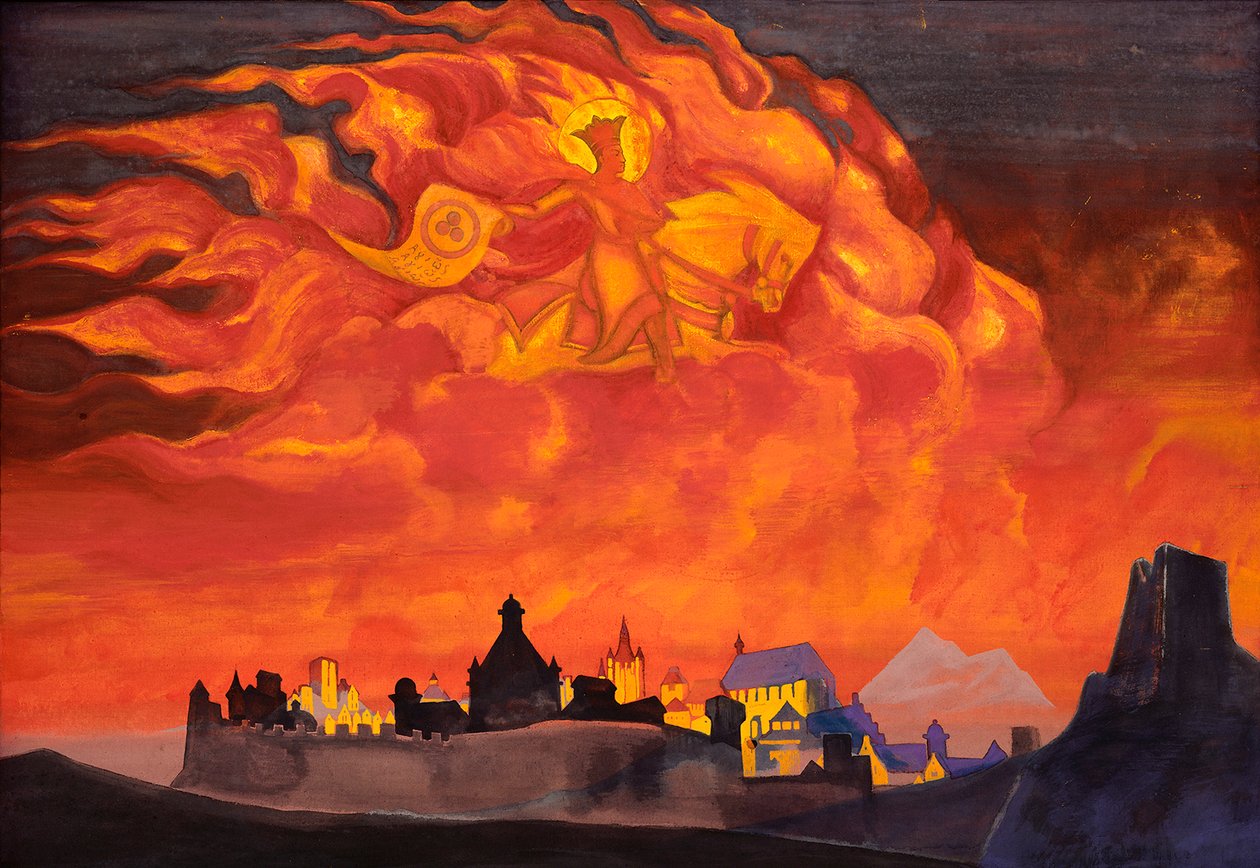 Sophia - Kaikkivaltiaan Santa Protectrixin viisaus, 1932. tekijältä Nikolai Konstantinowitsch Roerich