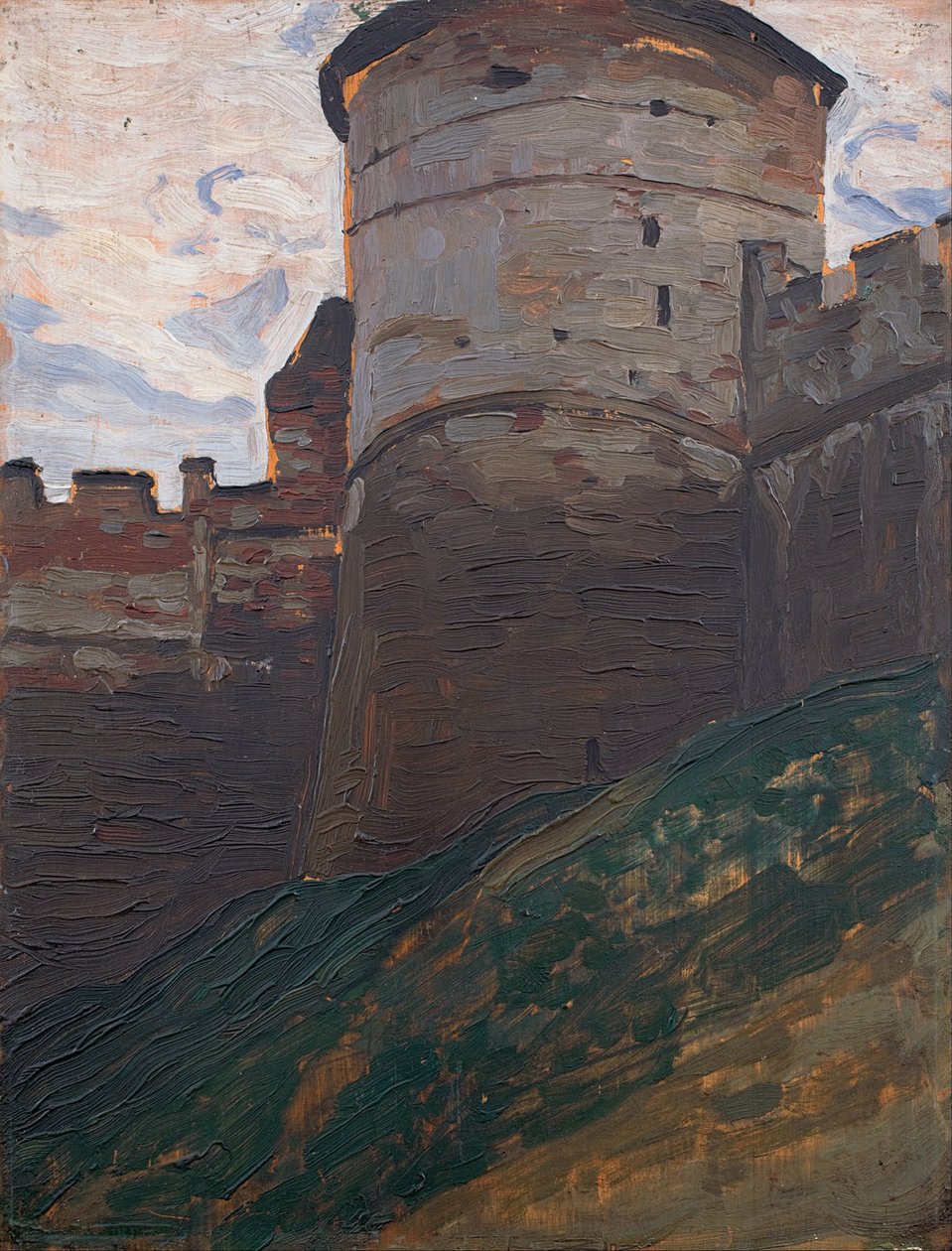 Linnoituksen torni. Nižni Novgorod, 1903 tekijältä Nikolai Konstantinowitsch Roerich