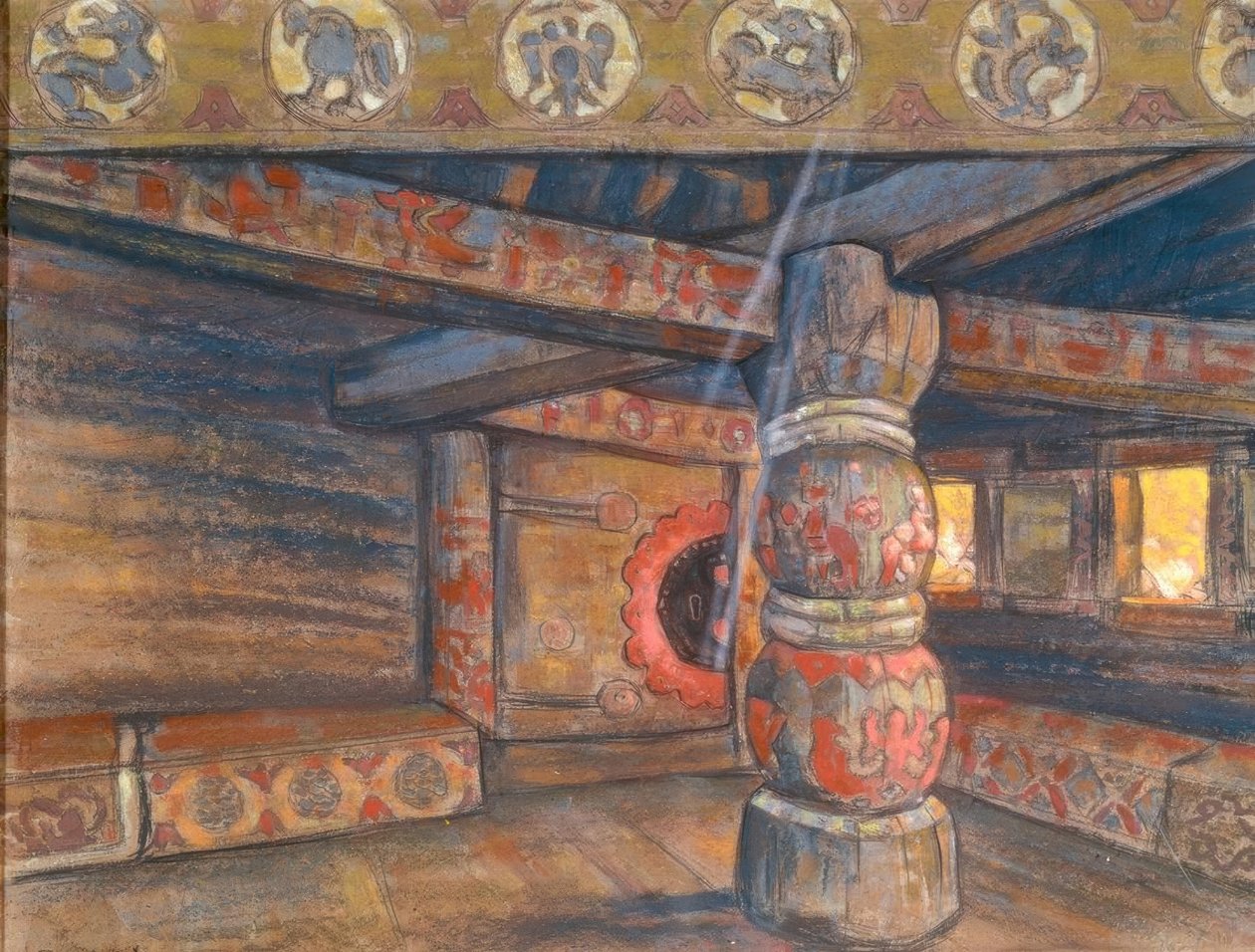 Zimmer der Jaroslawna tekijältä Nikolai Konstantinowitsch Roerich