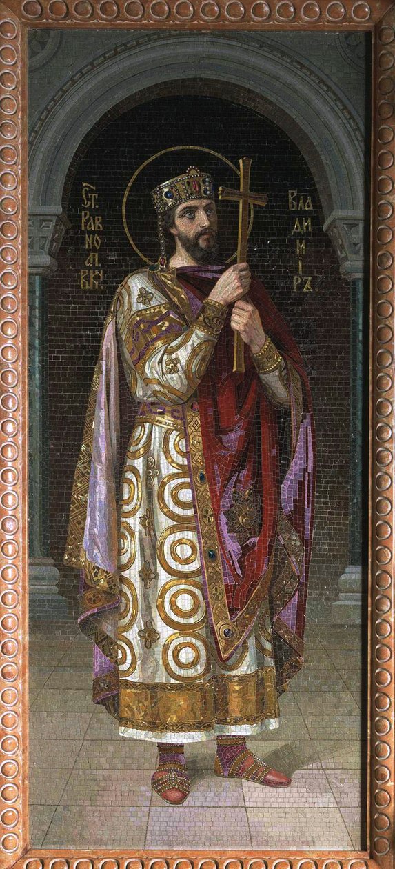 Pyhä Vladimir Kiovalainen, 1900-luku. tekijältä Nikolai Kornilovich Bodarevsky