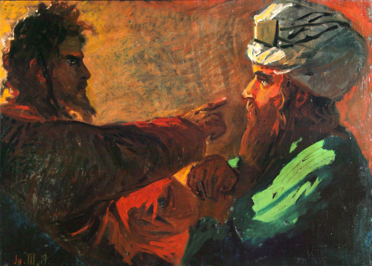 Kristus ja Nikodemus -tutkimus, 1889 tekijältä Nikolai Nikolayevich Ge