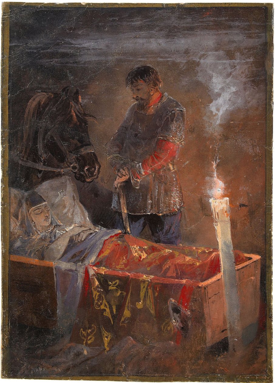 Prinsessa Ruusunen, 1889 tekijältä Nikolai Nikolayevich Karasin