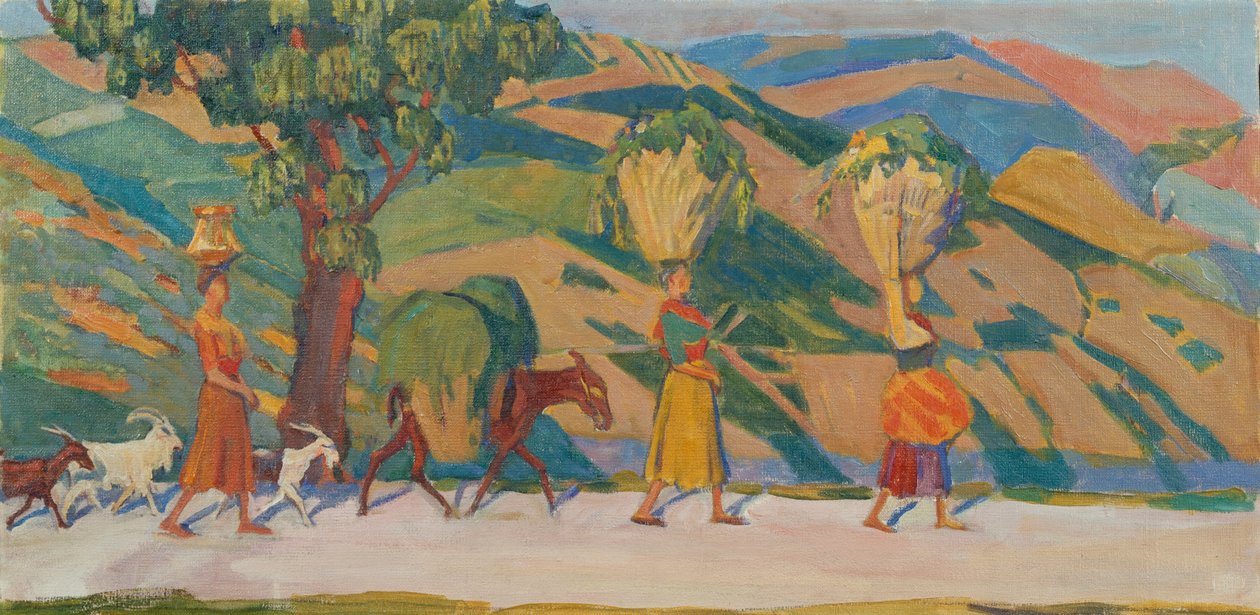 Sabine Hills, 1909-1912 tekijältä Nikolai Pavlovich Ulyanov