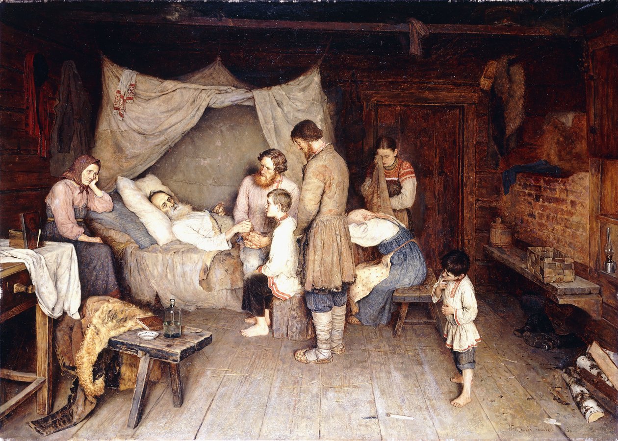 Jäähyväiset tekijältä Nikolai Petrovich Bogdanov Belsky