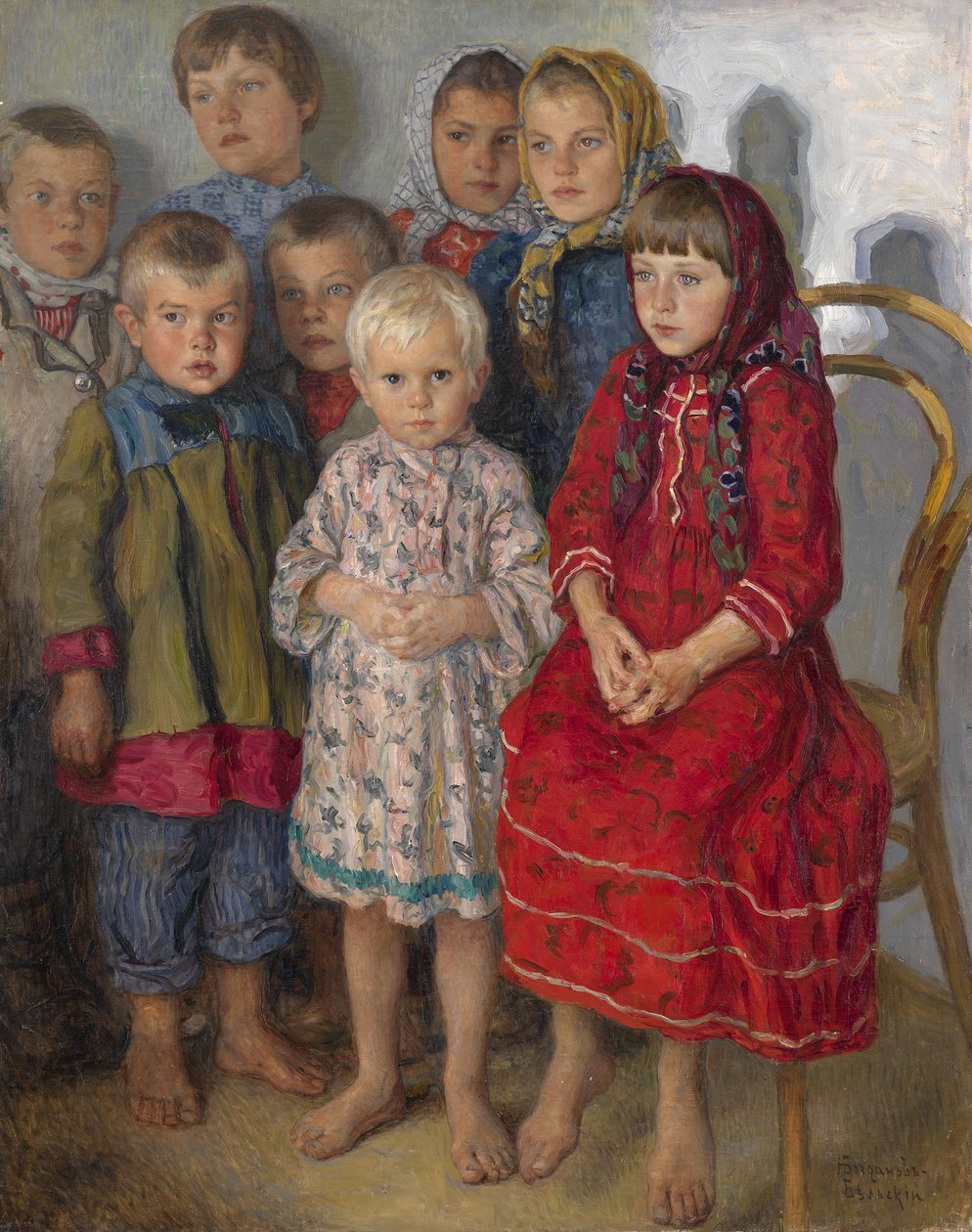 Pääsypäivä tekijältä Nikolai Petrovich Bogdanov Belsky