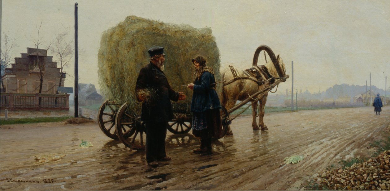 Sopimus, 1889 tekijältä Nikolaj Alekseevich Kasatkin