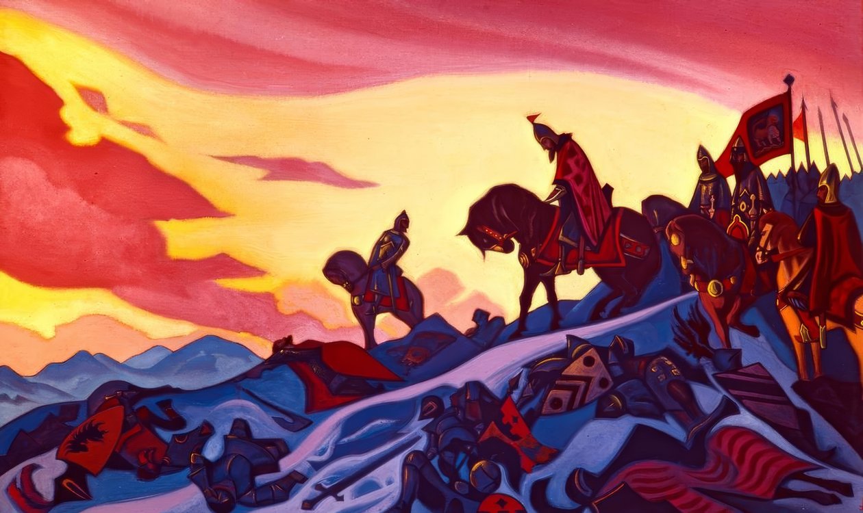 Aleksanteri Nevski tekijältä Nikolai Konstantinowitsch Roerich
