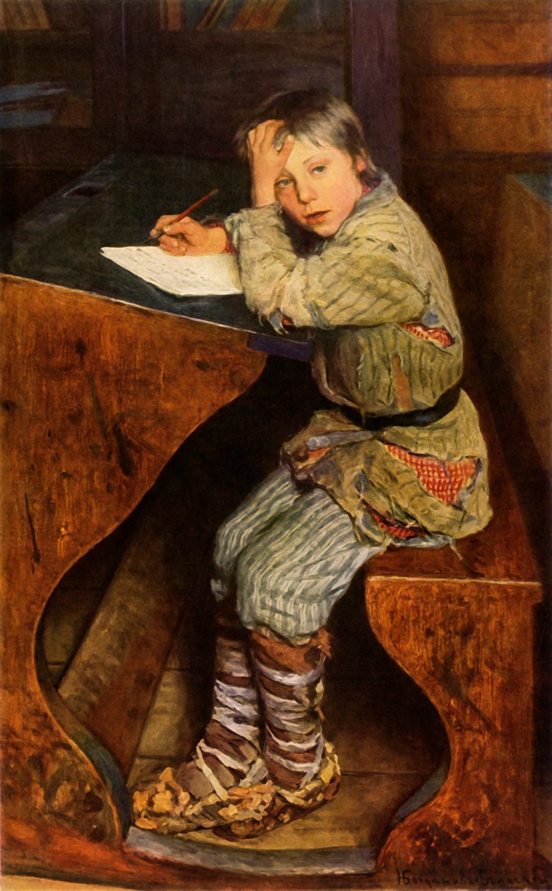"Study from Life", 1903, 1965. tekijältä Nikolaj Petrovic Bogdanov Bel