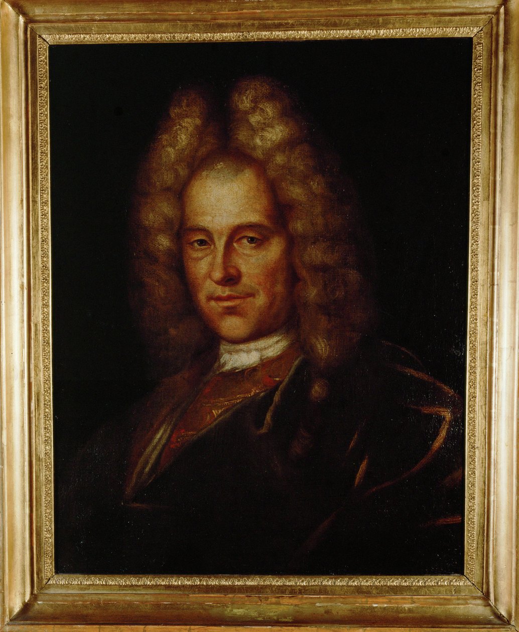 Säveltäjä Johann Joseph Fux, maalattu ... (maalaus kankaalle) tekijältä Nikolaus Buck
