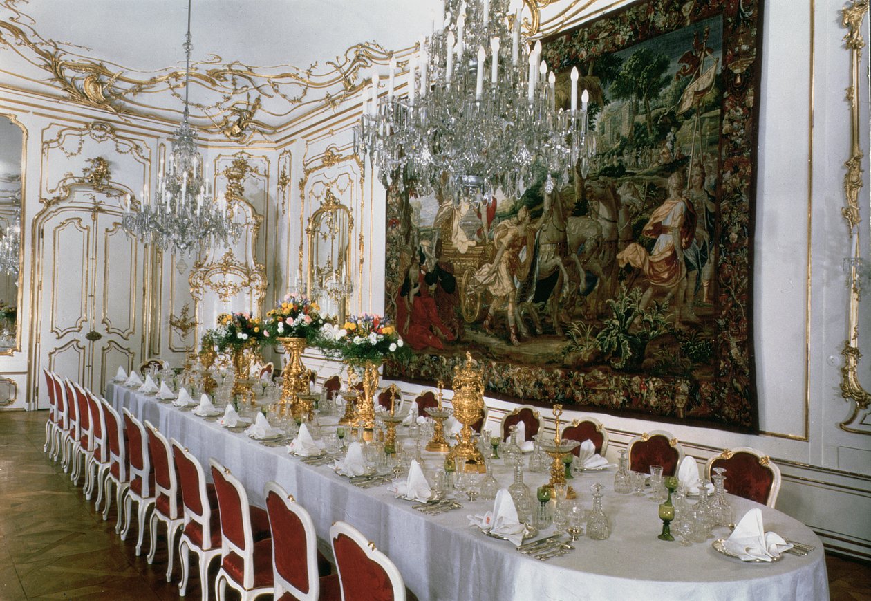 01119 Nikolaus Pacassin (1716-90) suunnittelema valtiollinen juhlasali (kuva). tekijältä Nikolaus Pacassi