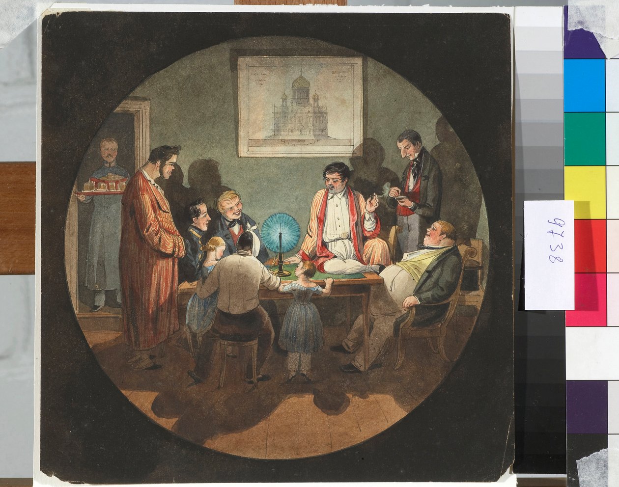 Ilta arkkitehti Constantin Thonin (Ton) (1794-1881) kanssa - Nicolas Benois