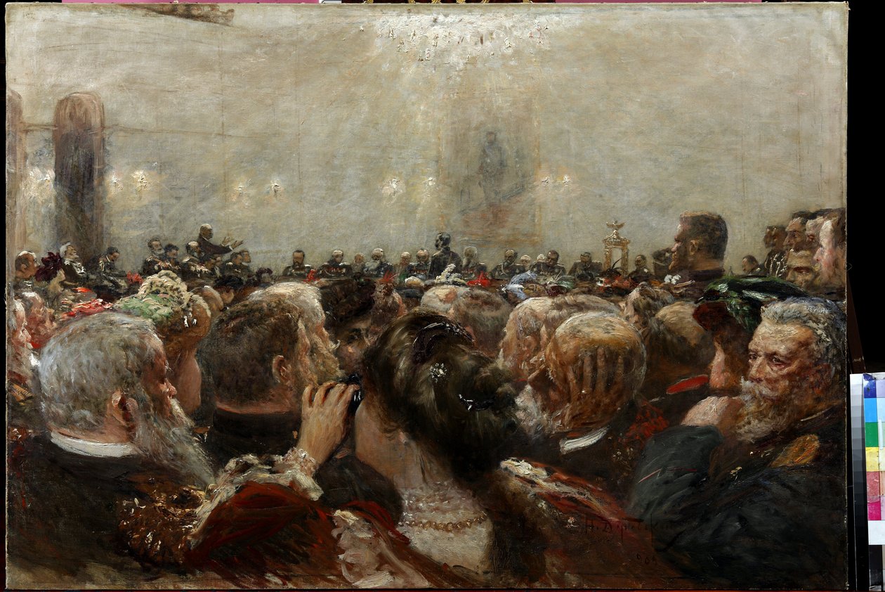 Port Arthurin oikeudenkäynti, Dubovskoy, Nikolai Nikanorovich (1859-1918) tekijältä Nikolay Nikanorovich Dubovskoy