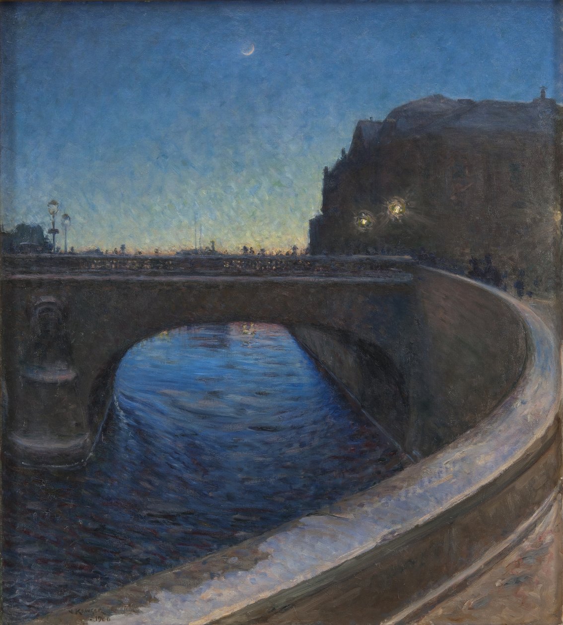 Maaliskuun ilta, 1900 tekijältä Nils Kreuger